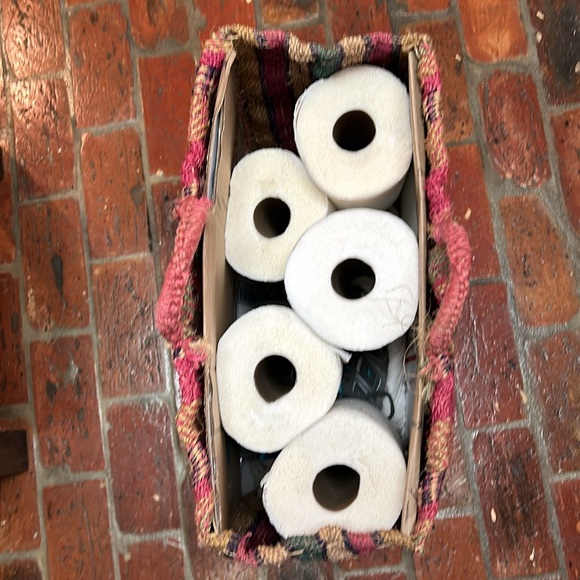 Sisal beach bag 19X19X8 - Picture 5 of 6